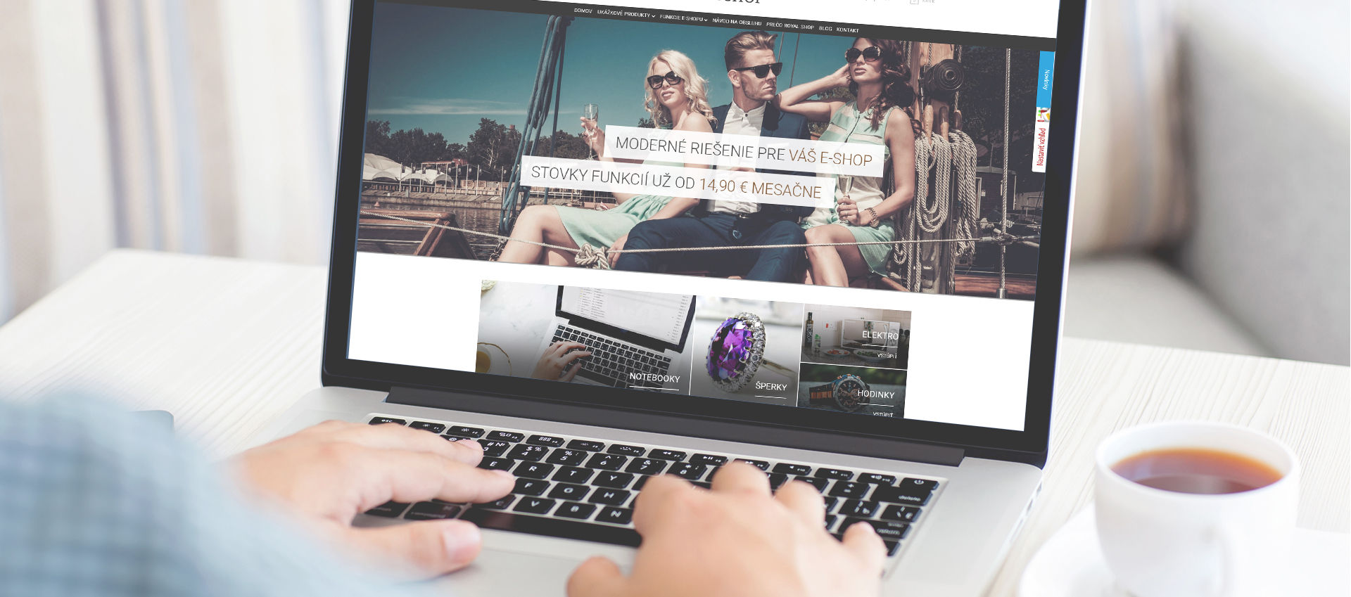 Replacement of existing online store